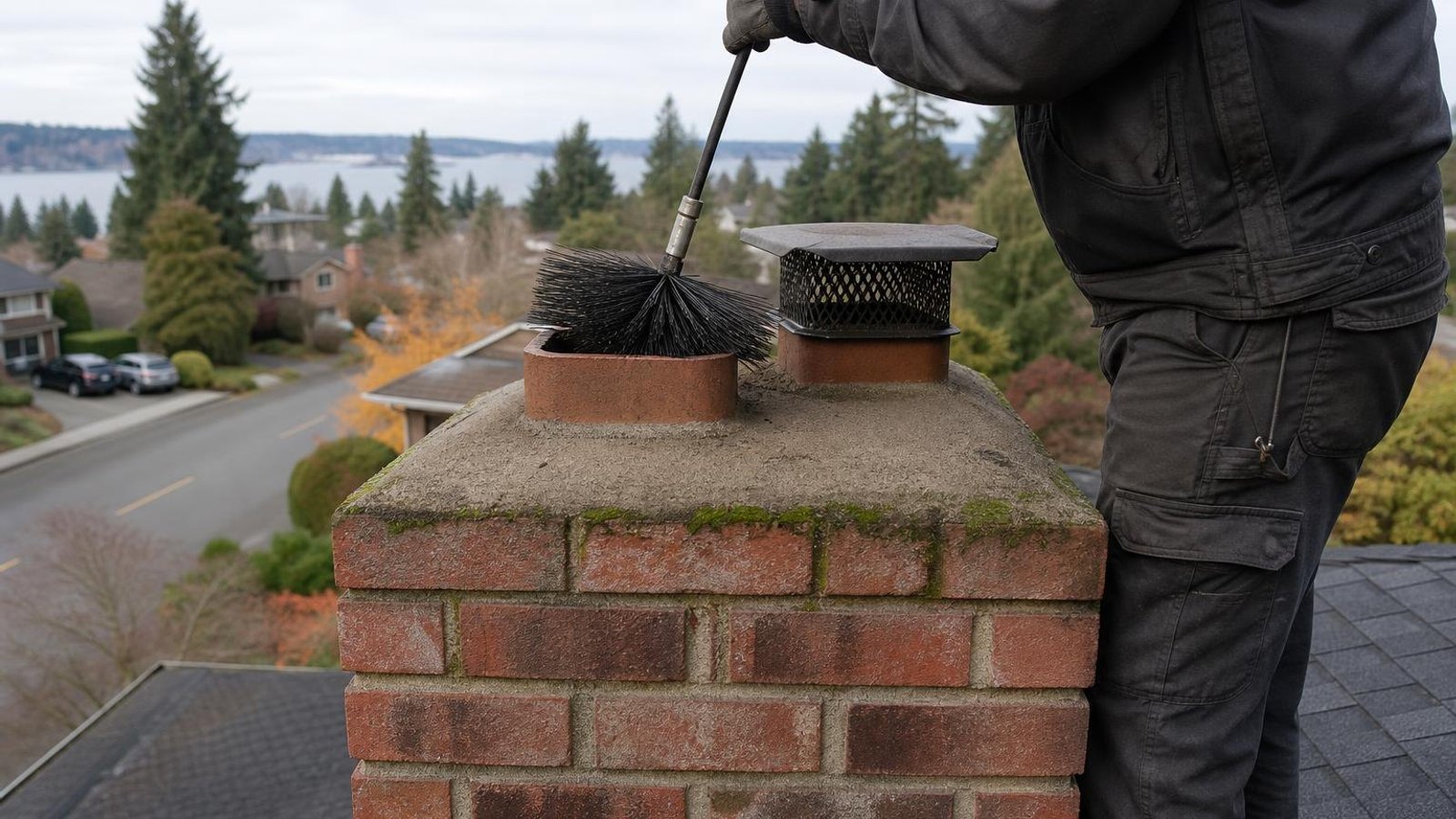 Local chimney sweep & inspection for Seattle homes